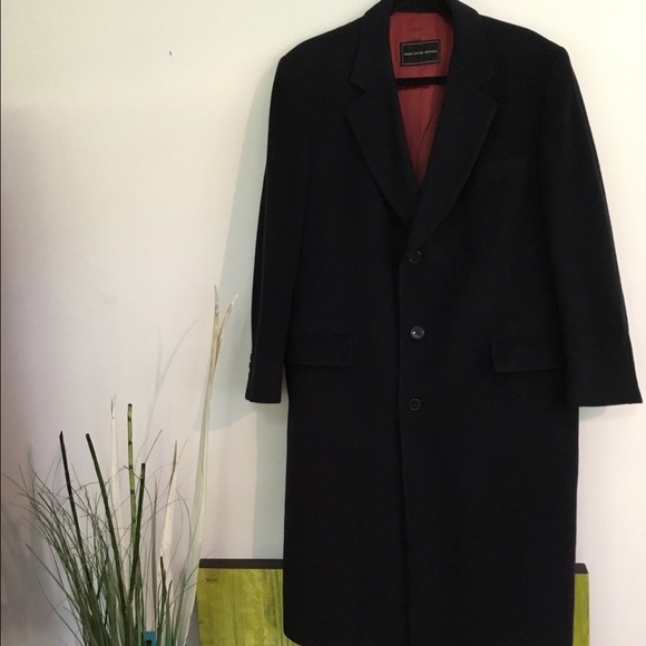 Saks Fifth Avenue cashmere top coat. - Picture 1 of 4